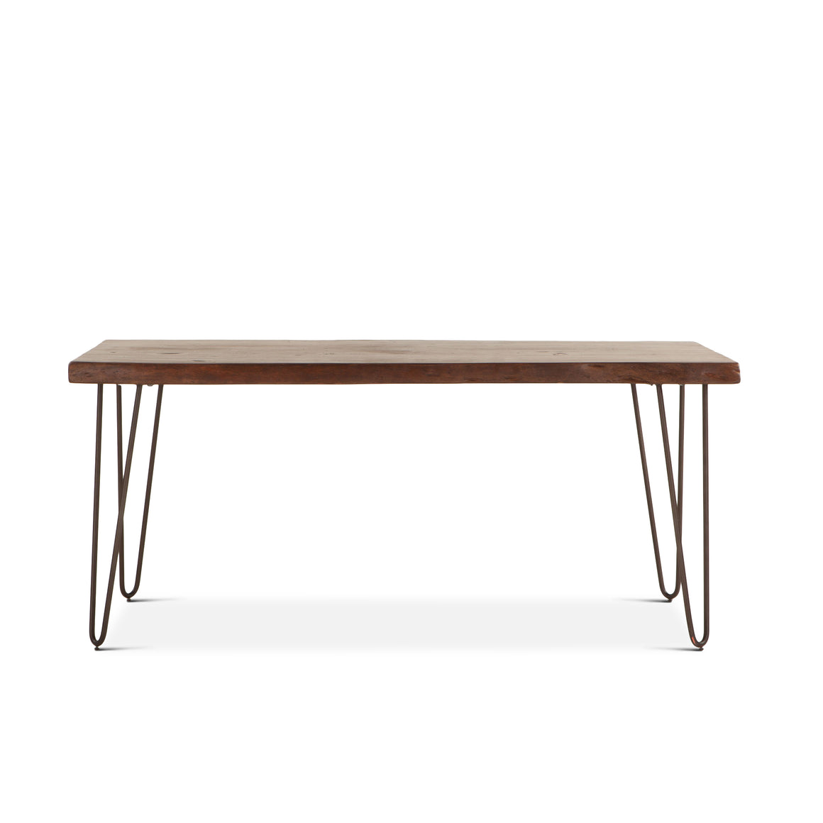 Grandby 68" Dining Table Acacia with Walnut Finish