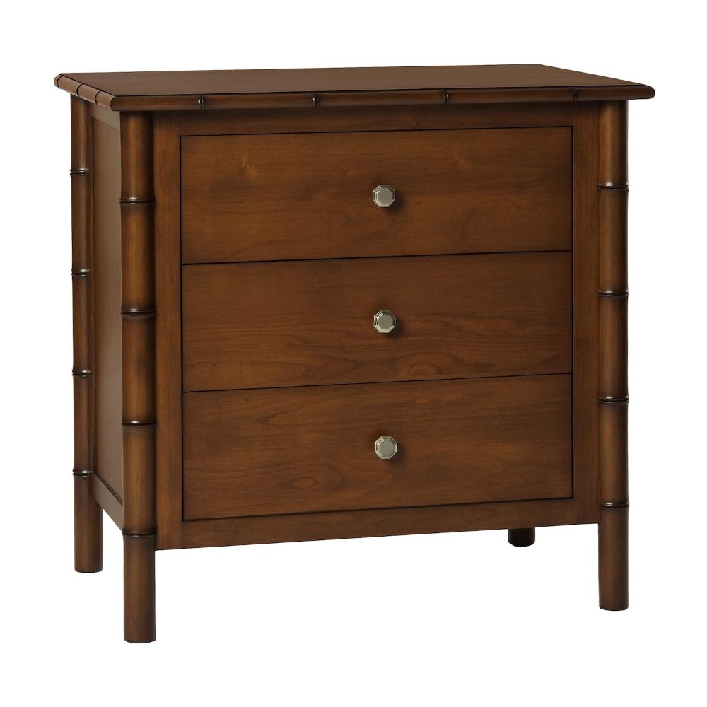 Fleming Three Drawer Nightstand