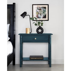 Fleming One Drawer Side Table with Shelf