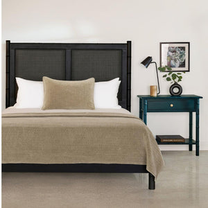 Fleming One Drawer Side Table with Shelf