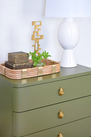 Beetle Knob in Brass