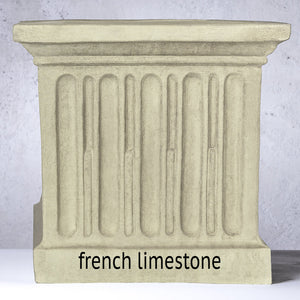 Hampstead X-Large Cast Stone Urn Planter - Aged Limestone