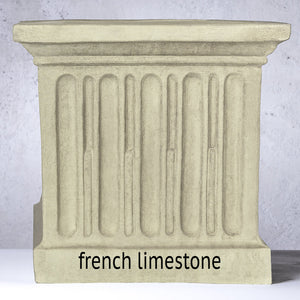 Spire Stone Pedestal Fountain - Alpine Stone Patina