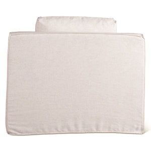 Oliver Armchair in White Linen Slipcover