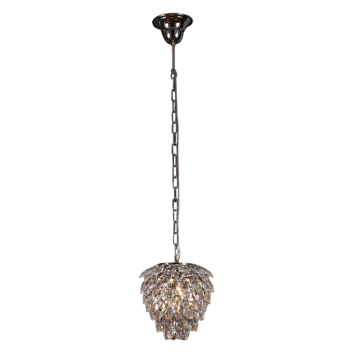 Heritage Crystal Leaf Pendant