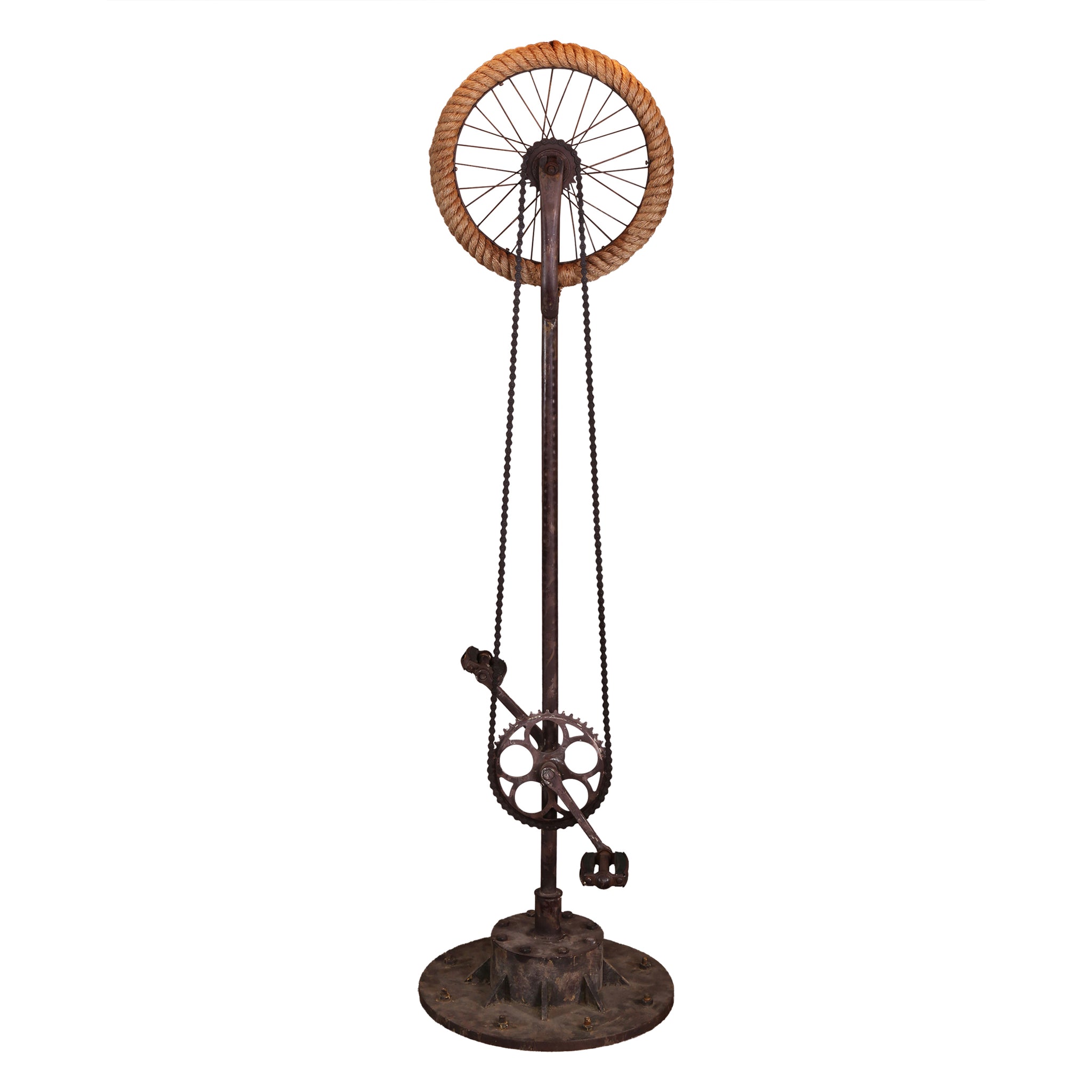 Heritage Bicycle Floor Lamp