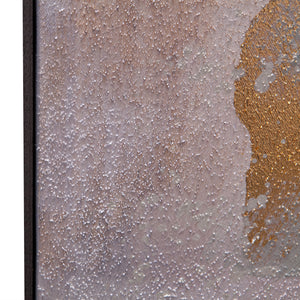 Echoes in Motion Hand Painted Framed Diptych