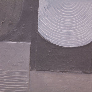 Fragmented Harmony Hand Painted Framed Diptych