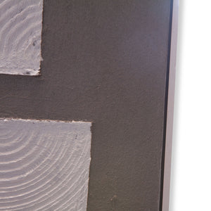 Fragmented Harmony Hand Painted Framed Diptych