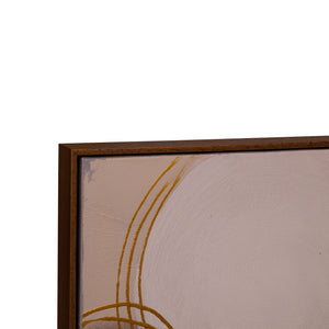 Celestial Spheres Hand Painted Framed Triptych