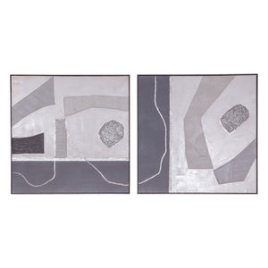 Urban Essence Hand Painted Framed Diptych