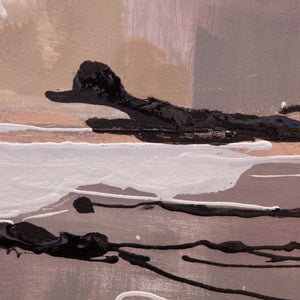 Beyond the Veil Hand Painted Framed Diptych