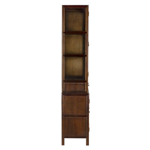 Colonial Hutch, Hand Rubbed Brown