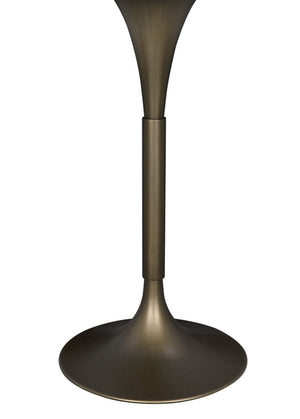 Jman Bar Table, Aged Brass