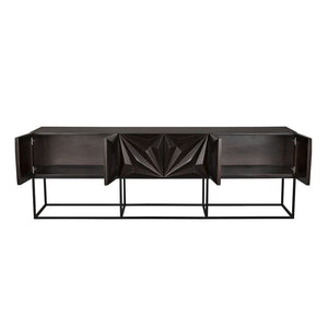 Zurich Console in Ebony, XL