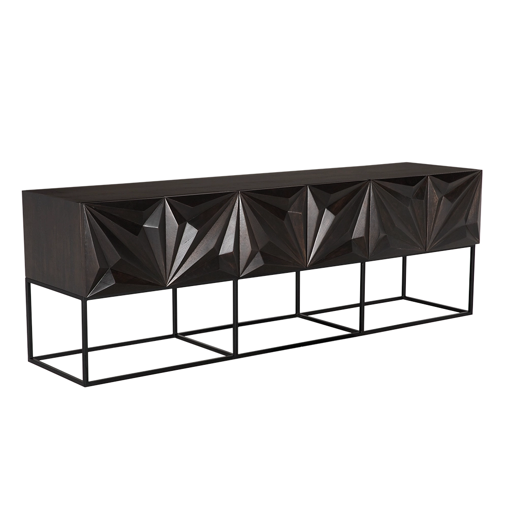 Zurich Console in Ebony, XL