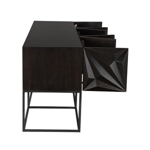 Zurich Console in Ebony, XL