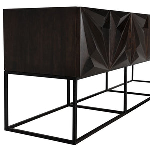 Zurich Console in Ebony, XL
