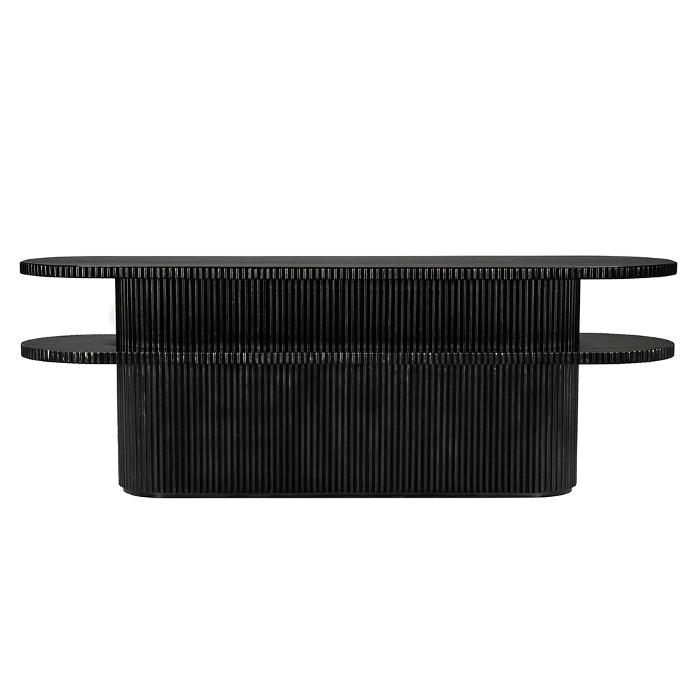 Parker Console, Hand Rubbed Black