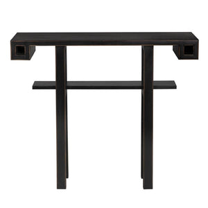 Uomo Console, Hand Rubbed Black