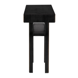 Uomo Console, Hand Rubbed Black
