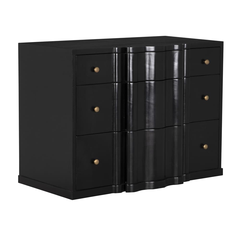 Kiss Dresser, Hand Rubbed Black