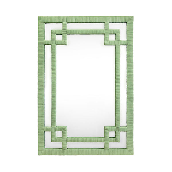 Geneva Mirror in Sage Green