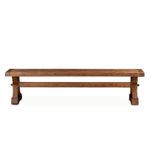 Aspen 82" Bench with Earth Finish