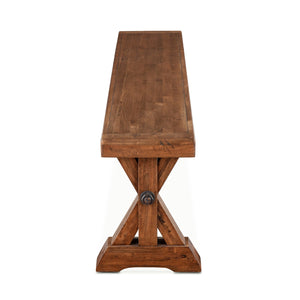 Aspen 82" Bench with Earth Finish