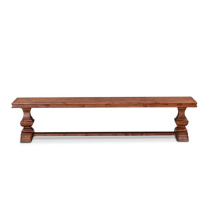 Charlotte 82" Bench in Earth Finish