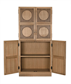 Wellington Hutch, White Oak