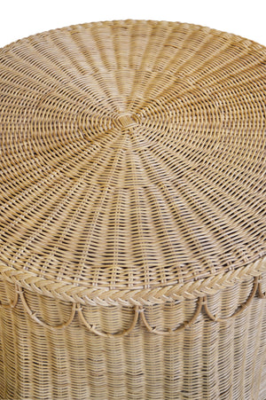 Giada Coffee Table in Natural Woven Rattan