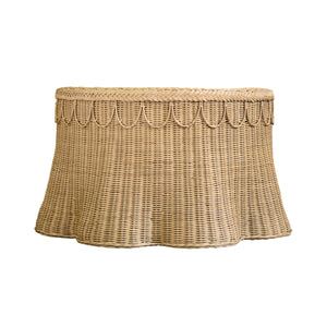 Giada Coffee Table in Natural Woven Rattan