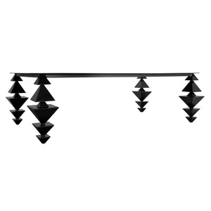 Sagrada Coffee Table, Matte Black