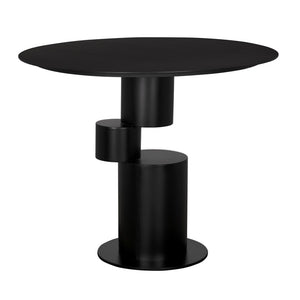 Nola Metal Table, Matte Black