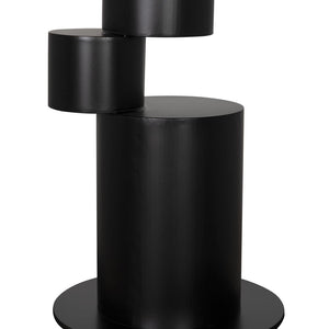 Nola Metal Table, Matte Black