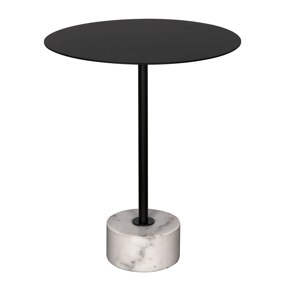 Govinda Side Table, Matte Black