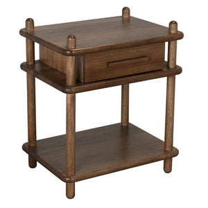 Keller Side Table, Dark Walnut