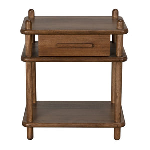 Keller Side Table, Dark Walnut