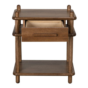 Keller Side Table, Dark Walnut