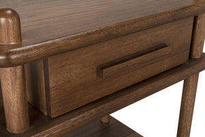 Keller Side Table, Dark Walnut