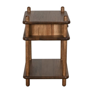 Keller Side Table, Dark Walnut