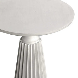 Orson Side Table, White Wash
