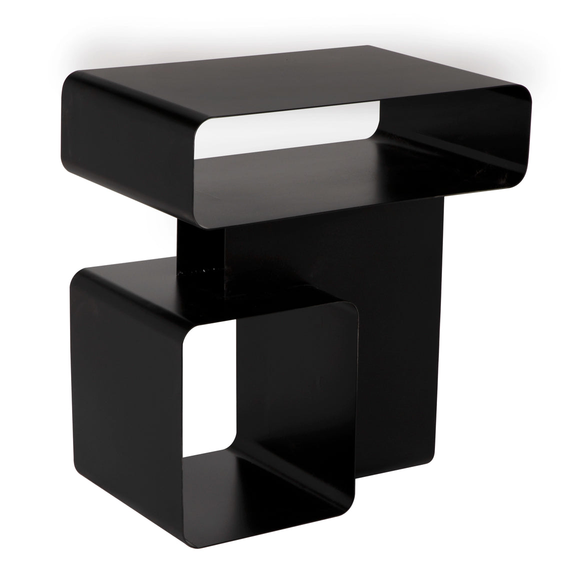 Danville Side Table, Matte Black