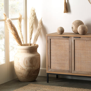 Malibu Wood Balls in Natural Wood (set of 3)