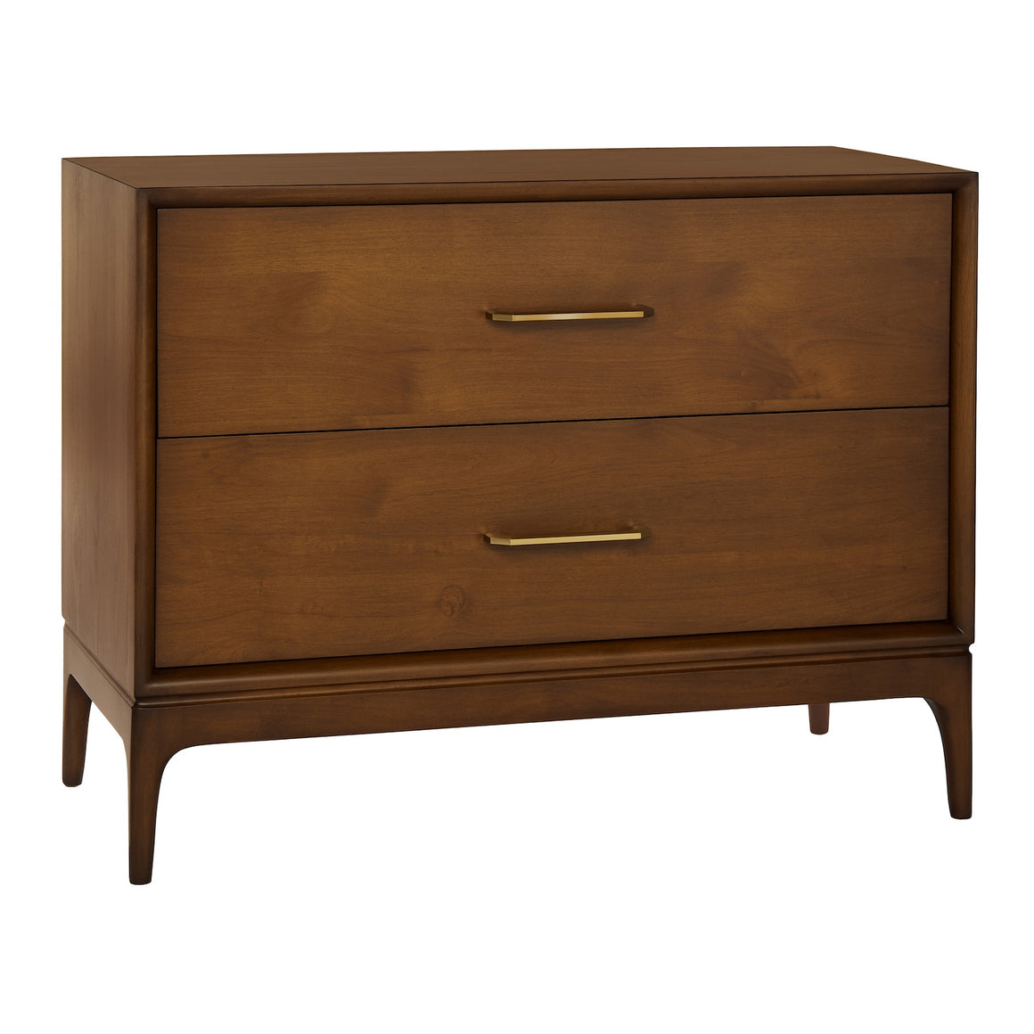 Griffin Large Two Drawer Nightstand
