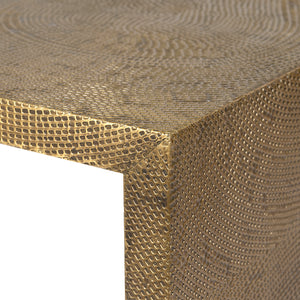 Hollis Nesting Tables Set of 2, Antique Brass | Hollis Collection | Villa & House