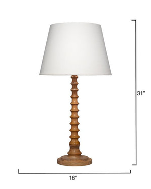 Revolution Wood Table Lamp, Natural