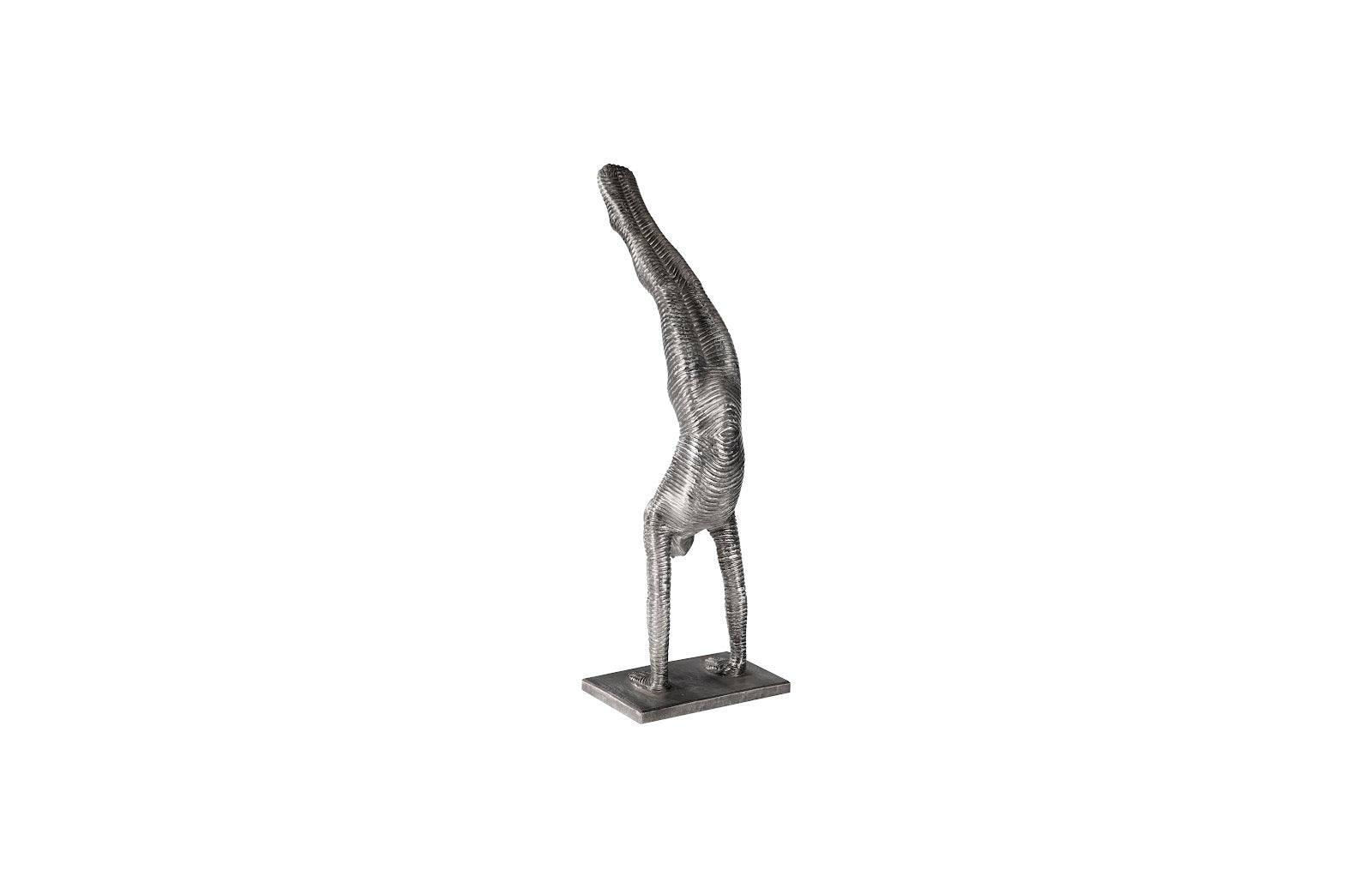 Handstand Sculpture, Aluminum, Small