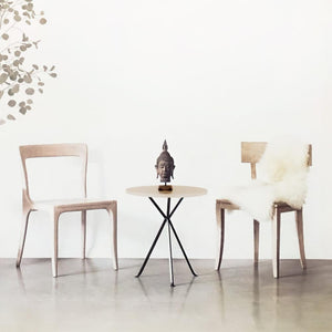 Haven Metal & Wood Side Table